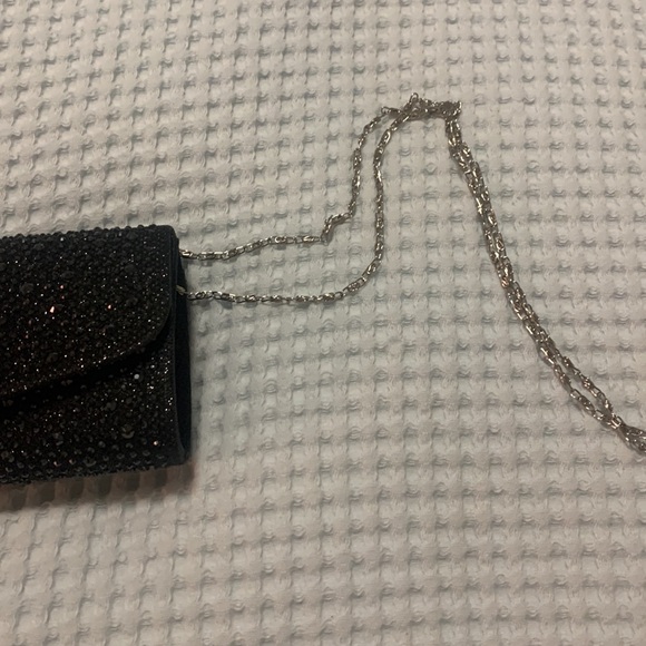 Black rhinestone clutch - Picture 3 of 5